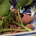 馳走 啐啄一十  - 仙台牛（A5/12等級）のローストビーフ　アップ