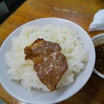 Ganso Horumon Yaki Daimaru Shokudou - ご飯に焼肉