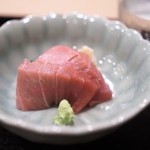 津の守坂 小柴 - 三厩の本マグロ中トロ