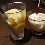 Zenseki Koshitsu Izakaya Shinobuya - レモンサワー&カシスミルク