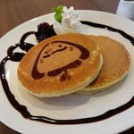 Cafe あるくっちゃ - ホットケーキセット(350円)です。