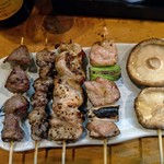 千登里 - 串焼き５本セット６００円①