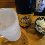 千登里 - エビスビール６００円