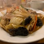 南海飯店 - かたい焼ソバ③