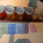 CRAFT BEER CAFE 金澤LINK - クラフトビール飲み比べ