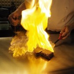 鉄板焼き ステーキ 湛山 - 