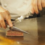 鉄板焼き ステーキ 湛山 - 