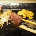 鉄板焼き ステーキ 湛山 - 