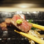 鉄板焼き ステーキ 湛山 - 