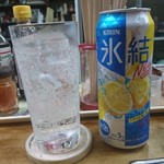 伊勢屋酒店 - 氷結レモンロング。