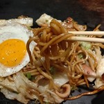 Pompo Ko Tei - ●焼きそばﾗﾝﾁ(豚･ｲｶ)1000+さいころｽﾃｰｷ1880＋税150=3,030円 2019年09月