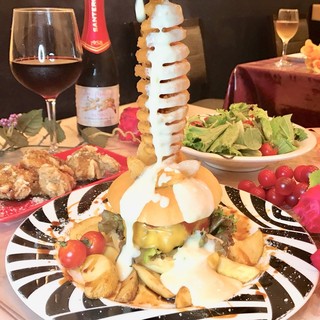 ぶっかけチーズ★THEハンバーガーNewYorkStyle