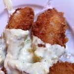 泓豊屋 - エビフライ定食￥５００^^v大好き！