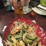 谷町 わらかし - ゴーヤ麩チャンプルー