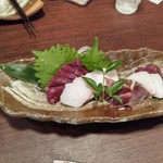 谷町 わらかし - 馬鹿三種盛り合わせ