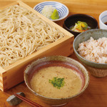 ● 自然薯麦とろとお蕎麦のセット