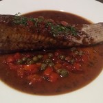 ビストロラドレ - エイヒレのムニエル焦がしバターソース