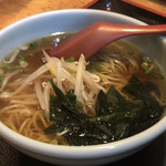 Chuukaryouri Kamon - ミニラーメン：￥１５０