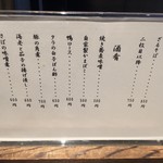 大阪 松下 - メニュー