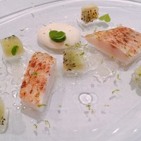 TATEOKA TAKESHI - 島根県大社漁港直送のどぐろ、キウイフルーツと酢蜜柑の香り