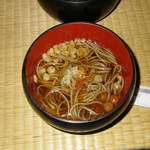 鶴の湯温泉 - 年越しそば(大晦日に宿から出ます)