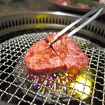 Roppongi Yakiniku Kiraku - 絶妙な火入れ♪