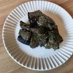 おうちパン - 茄子とピーマン