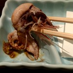 うなぎ 魚政 - うな肝も全く臭みがなく、大きくて美味しい！