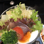 寿し善 - 野菜サラダ