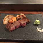 鉄板焼 とよ田 - 飛騨牛