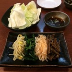 紅梅園 - R.1.6.25.昼 ナムル 450円税別