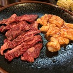 紅梅園 - R.1.6.25.昼 (上)ハラミ 1,600円税別・テッチャン 650円税別