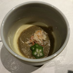 鮨 ふくじゅ - 蟹と蟹味噌の茶碗蒸し