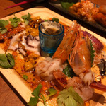 『千住の海老料理専門店』Shrimp Dining EBIZO 北千住 - カルパッチョ盛り合わせ