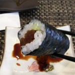 玄海鮨 - カンピョウ巻 私はツンデレ巻と呼んでます  ワサビ入り