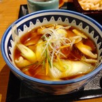 Gumma No Daidokoro - 【2019.10.2(水)】上州もち豚つけうどん(並盛)1,100のスープ