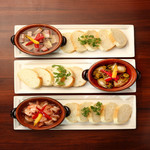 Special choice of Ajillo (shrimp and mushroom or local chicken and tomato)