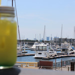 レストランフリアンディーズ - テラスからはヨットが！