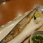 きっちん 灯り - さんま塩焼き