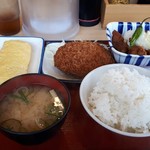 姫路別所食堂 - 卵焼き・メンチカツ・おろし唐揚げ