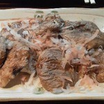 120215新潟　山屋　しいたけ焼き