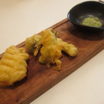 トラットリア・アルベロ - ほうぼうと山菜のフリット