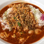 CoCo壱番屋 - 「スパイスカレー  THE  Asia」@970 ＋3辛増し(＋@66)、ご飯大盛り(+@110)  全て税込