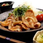 Kobe pork ginger set meal