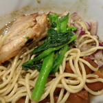 煮干し中華そば 一剣 - 菜の花