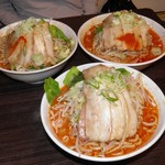 らーめんでぽっと - からしx3