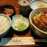 川井屋本店 - きしめん定食