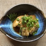 食彩厨房 甚兵衛 - クエの肝と脂身