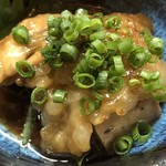 食彩厨房 甚兵衛 - クエの肝と脂身