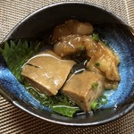 食彩厨房 甚兵衛 - クエの肝と脂身